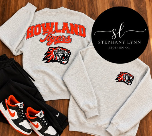 Howland Tigers crewneck