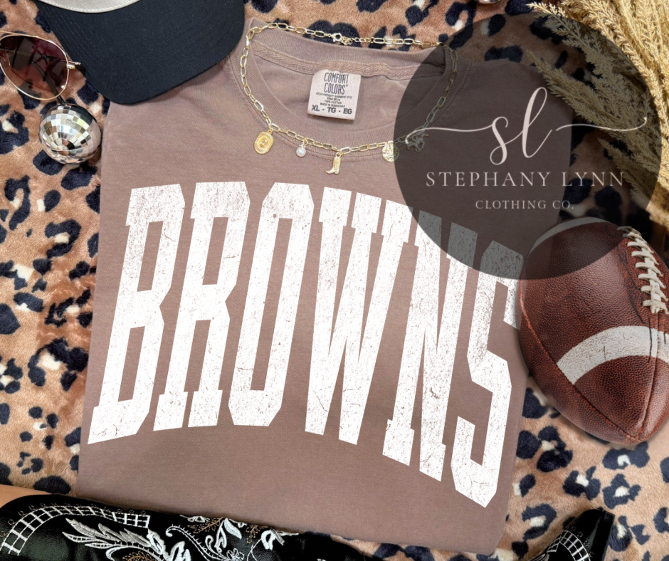 Cleveland Browns varsity letter shirt