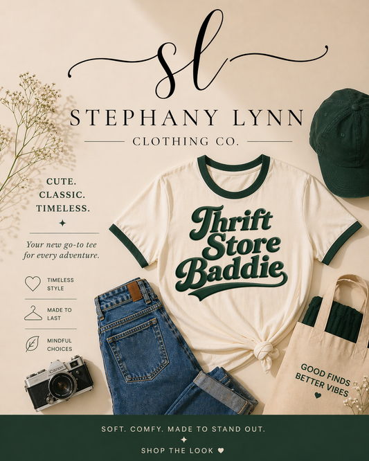 Thrift store baddie ✌️